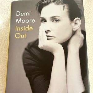 Demi Moore Inside Out Hardcover Book